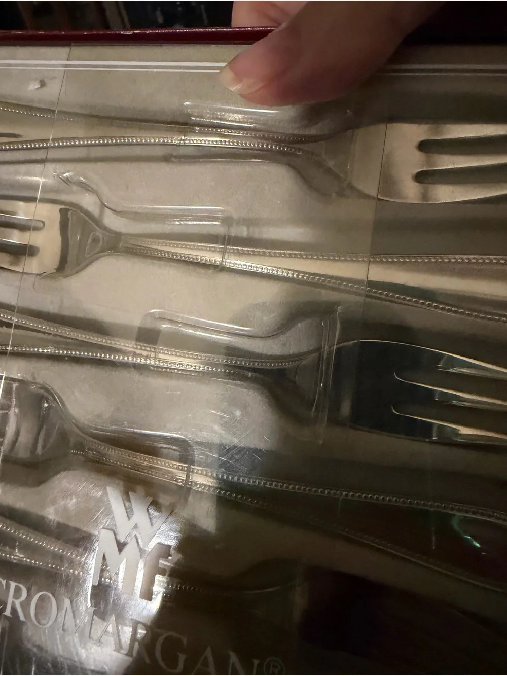 Cromargan Stainless Steel Appetizer Fork Set - Silver - Picture 5 of 7